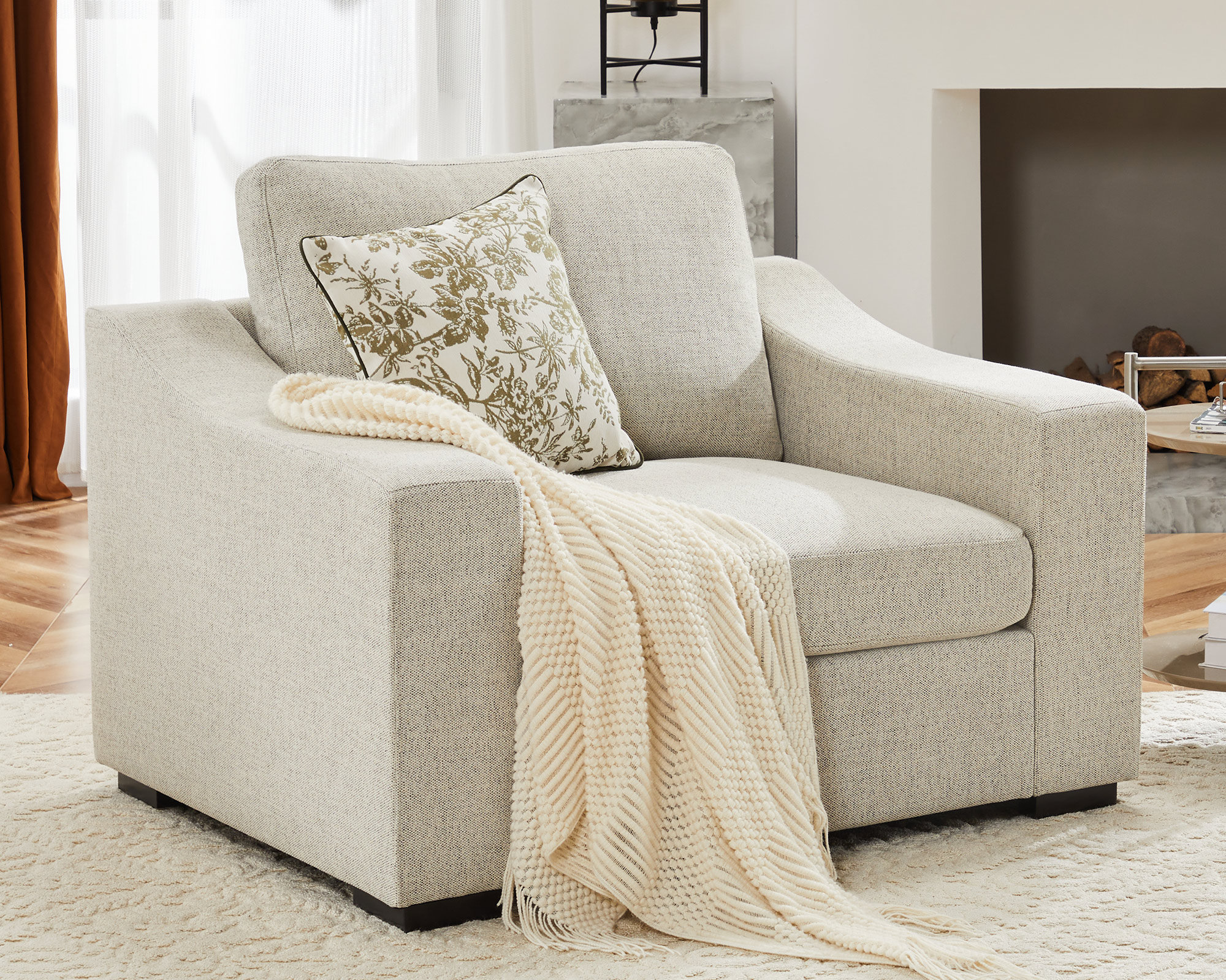 テーブル・チェア・ハンモック JERRYS OUTFITTERS someday the thirteenth UPLAND Brown Wicker Hanging Double-Seat Patio Swing Chair
